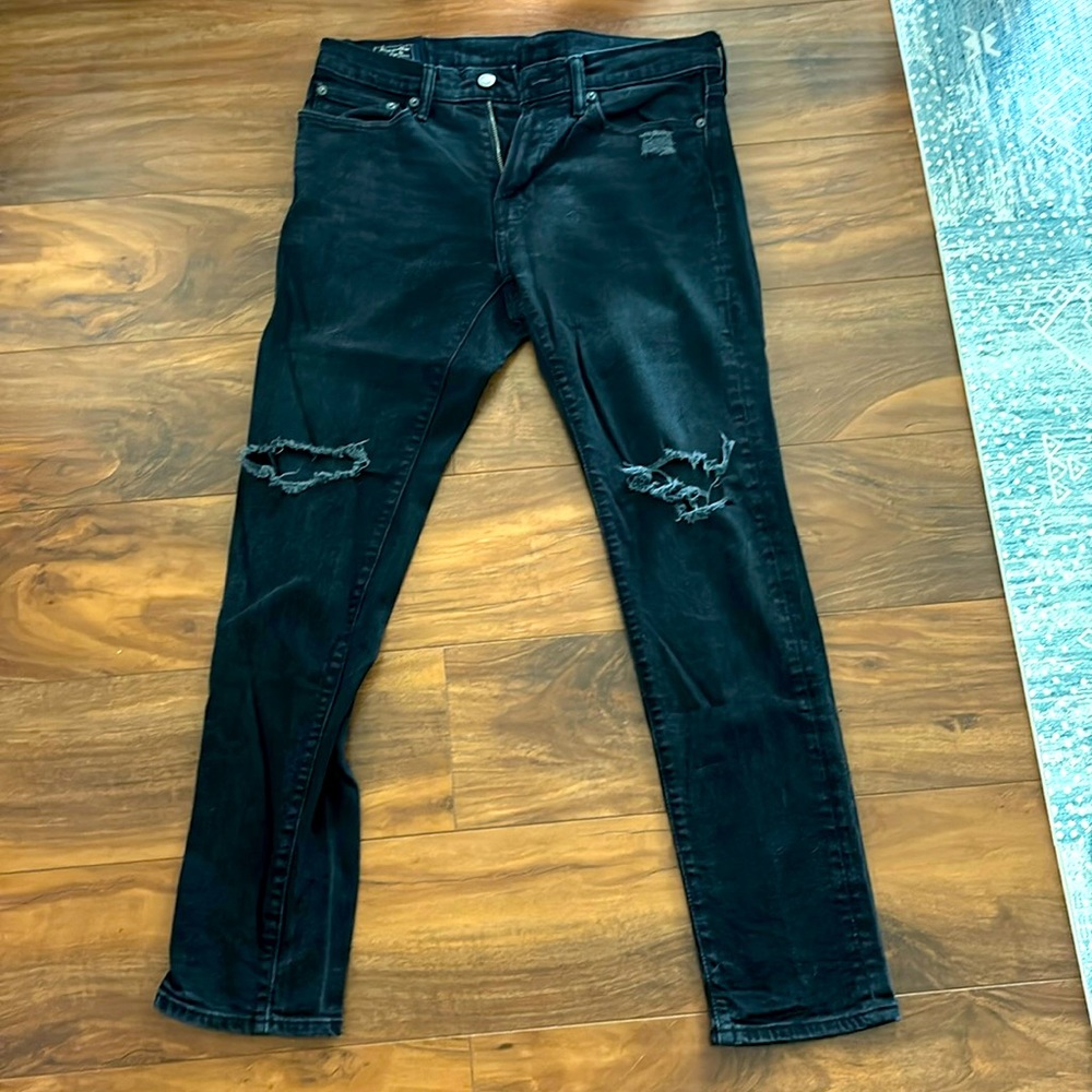 Abercrombie Ripped Skinny Jeans